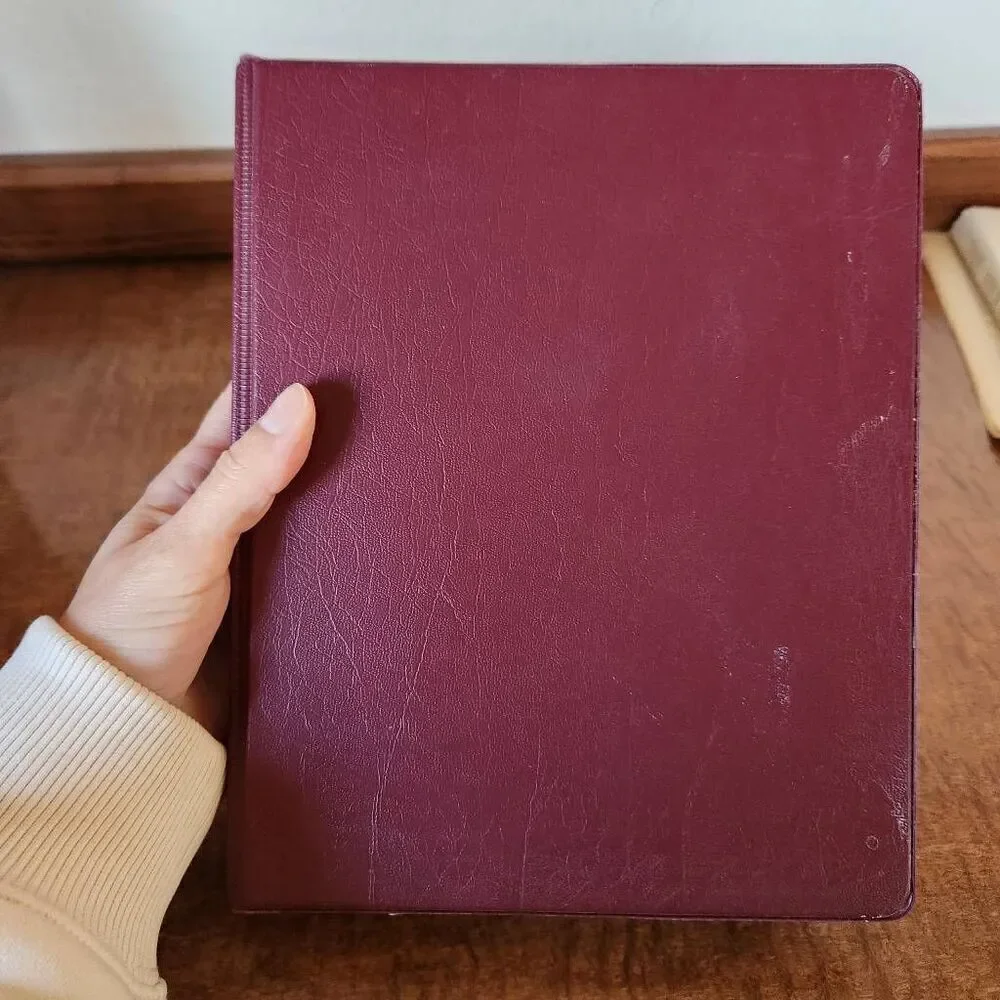 Family and friends cookbook 2006 binder filled with home recipes handmade